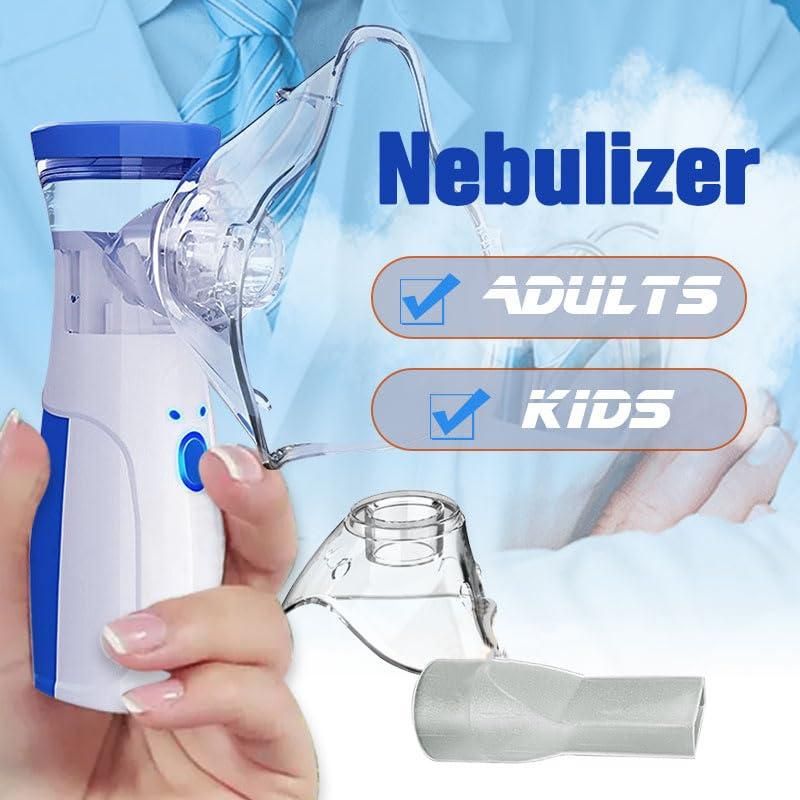 Portable Ultrasonic Rechargeable Mesh Nebulizer Machine – Silent & Effective Respiratory Relief