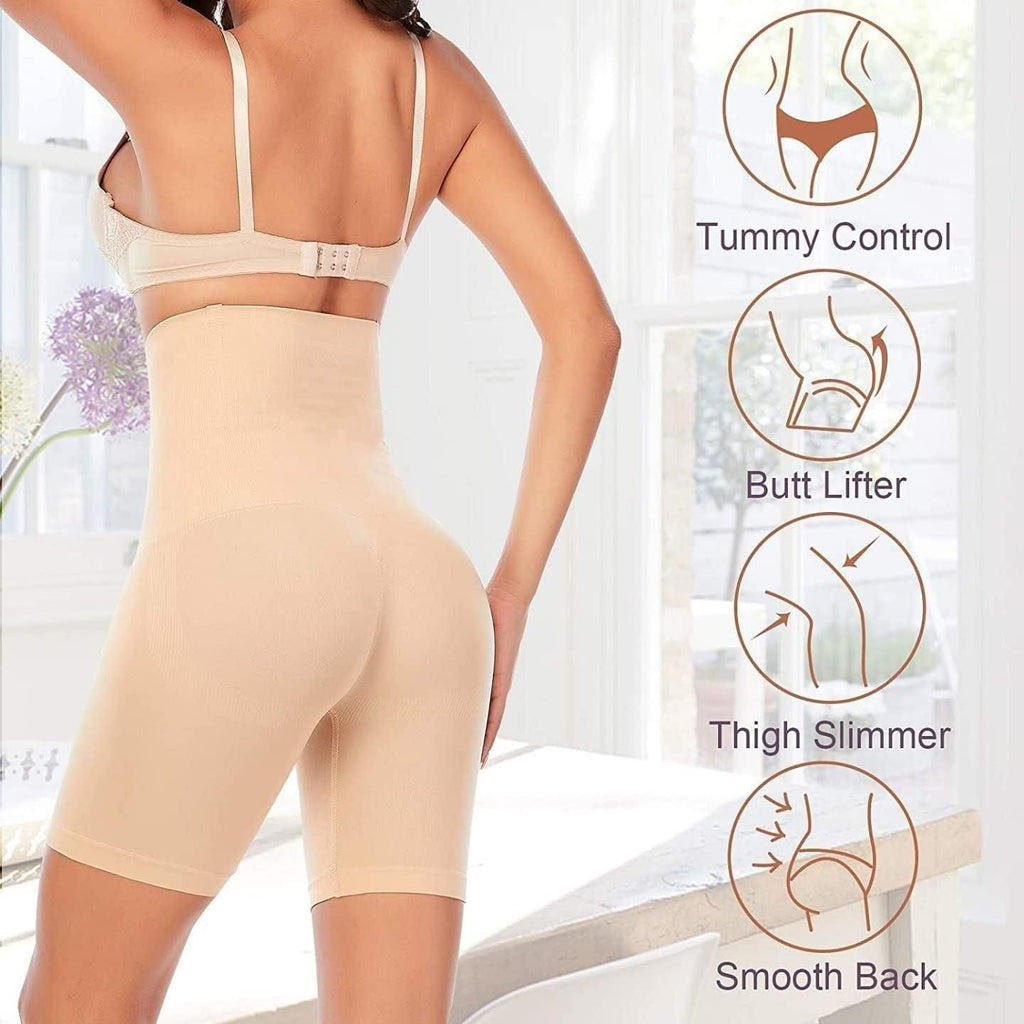 4-in-1 Seamless Tummy Tucker & Body Shaper – Look 2 Sizes Slimmer Instantly!