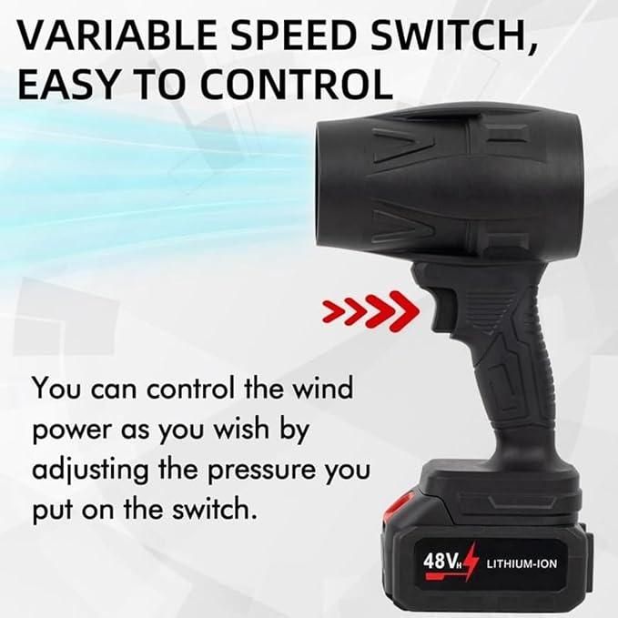 Cordless Turbo Jet Blower – The Ultimate High-Power Multi-Purpose Air Duster