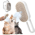 3-in-1 Steamy Pet Brush – The Ultimate Grooming, Cleaning, and Massage Tool