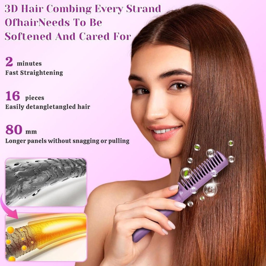 Meneflix Portable Mini Hair Straightener – Salon-Style Hair Anywhere, Anytime