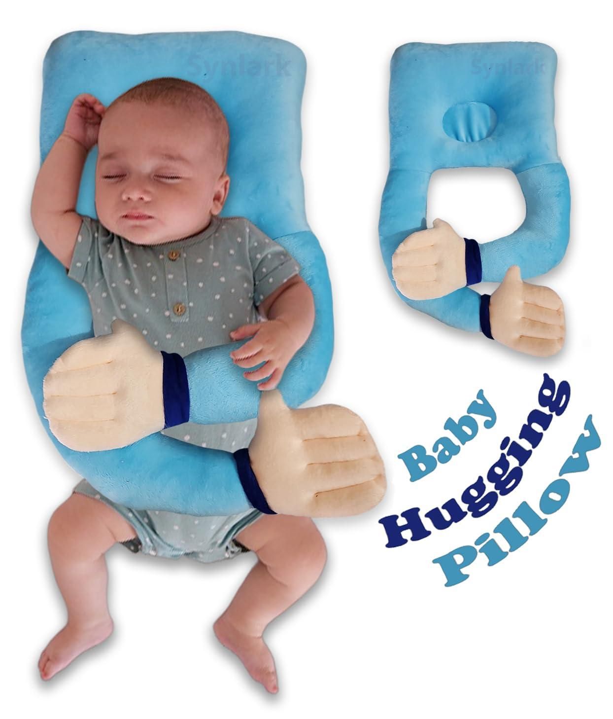 Ergonomic Baby Hugging Pillow – The Ultimate Comfort for Better Sleep & Head Shaping