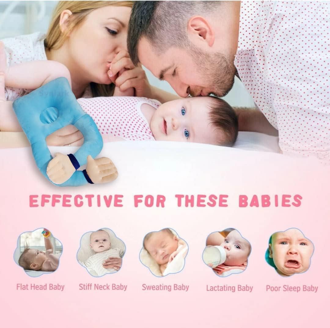 Ergonomic Baby Hugging Pillow – The Ultimate Comfort for Better Sleep & Head Shaping
