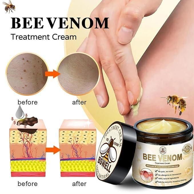Bee Venom Skin Treatment Cream (Pack of 2) – Natural Advanced Healing & Skin Repair