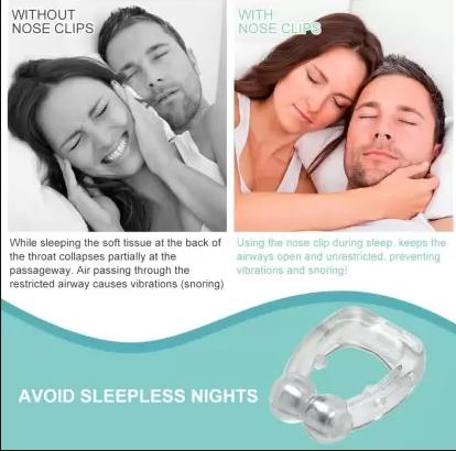 Anti-Snoring Magnetic Nose Clip – Breathe Better, Sleep Quieter
