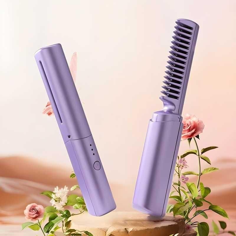 Meneflix Portable Mini Hair Straightener – Salon-Style Hair Anywhere, Anytime