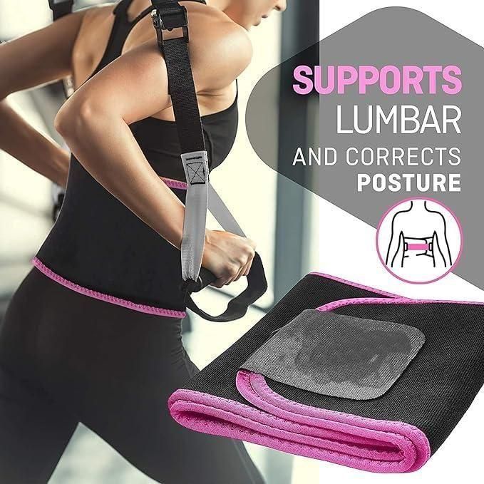 Adjustable Waist Trimmer Belt – Sweat More, Support Better, & Shape Faster!