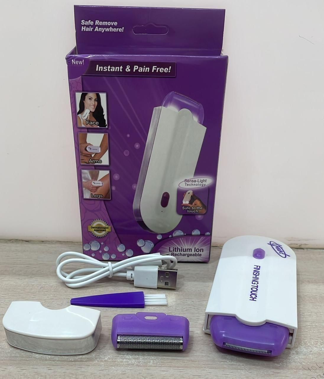 Instant Rechargeable Painless Face & Body Trimmer – Smooth, Safe & Portable